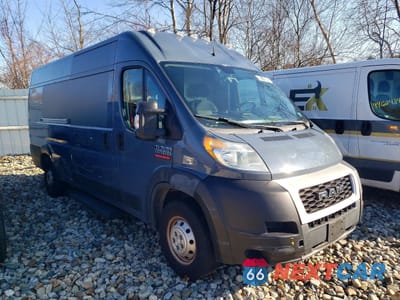 Czwarte zdjęcie samochodu z boku: 2020 RAM PROMASTER 3500 DELIVERY VAN VIN:3C6URVJG4LE140541 - miniatura