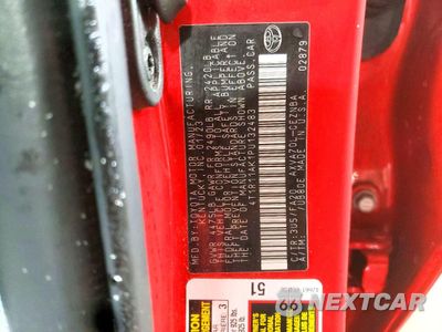 Zdjęcie 12 z 13 samochodu: 2023 TOYOTA CAMRY LE VIN:4T1R11AK1PU132483 - miniatura