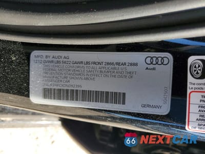 Zdjęcie 12 z 12 samochodu: 2013 AUDI S6 VIN:WAUF2AFCXDN092395 - miniatura