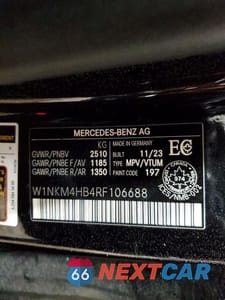 Zdjęcie 13 z 13 samochodu: 2024 MERCEDES-BENZ GLC 300 4MATIC VIN:W1NKM4HB4RF106688 - miniatura