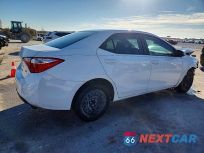 Trzecie zdjęcie samochodu z tyłu: 2015 TOYOTA COROLLA L VIN:5YFBURHE8FP192994 - miniatura