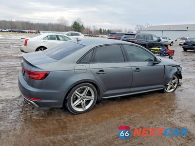 Trzecie zdjęcie samochodu z tyłu: 2018 AUDI S4 PREMIUM PLUS VIN:WAUB4AF41JA226182 - miniatura