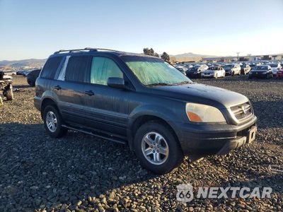 Czwarte zdjęcie samochodu z boku: 2005 HONDA PILOT EXL VIN:2HKYF18715H552299 - miniatura
