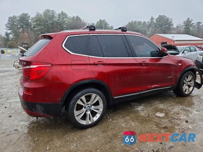 Trzecie zdjęcie samochodu z tyłu: 2013 BMW X3 XDRIVE35I VIN:5UXWX7C52DL982414 - miniatura