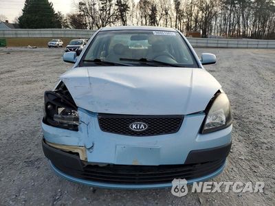 Piąte zdjęcie samochodu w środku: 2007 KIA RIO BASE VIN:KNADE123376239370 - miniatura