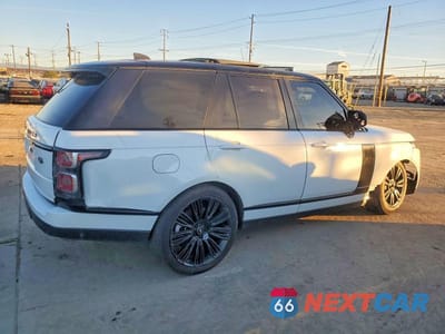 Trzecie zdjęcie samochodu z tyłu: 2018 LAND ROVER RANGE ROVER SUPERCHARGED VIN:SALGS2RE5JA513705 - miniatura