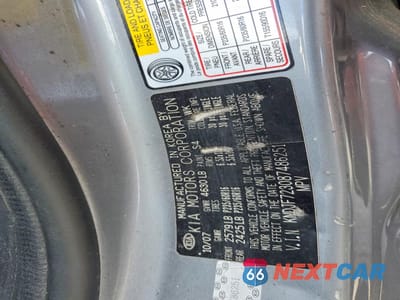 Zdjęcie 13 z 13 samochodu: 2008 KIA SPORTAGE EX VIN:KNDJF723087486251 - miniatura