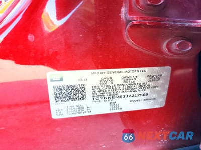 Zdjęcie 13 z 14 samochodu: 2018 CADILLAC XT5 PREMIUM LUXURY VIN:1GYKNERS3JZ212569 - miniatura