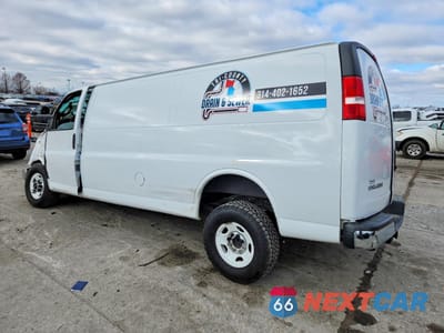 Drugie zdjęcie samochodu z przodu: 2020 GMC SAVANA G3500 VIN:1GTZ7HFG0L1190628 - miniatura