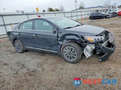 Czwarte zdjęcie samochodu z boku: 2020 HYUNDAI IONIQ LIMITED VIN:KMHC85LJ8LU073116 - miniatura