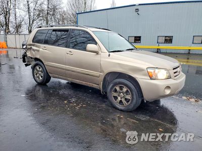 Czwarte zdjęcie samochodu z boku: 2004 TOYOTA HIGHLANDER VIN:JTEEP21A040036082 - miniatura
