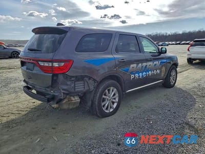 Trzecie zdjęcie samochodu z tyłu: 2021 DODGE DURANGO SXT VIN:1C4RDHAG8MC761515 - miniatura