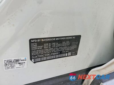 Zdjęcie 13 z 13 samochodu: 2019 BMW X3 XDRIVE30I VIN:5UXTR9C55KLP88661 - miniatura