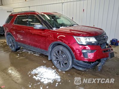 Czwarte zdjęcie samochodu z boku: 2018 FORD EXPLORER XLT VIN:1FM5K8D80JGA64493 - miniatura