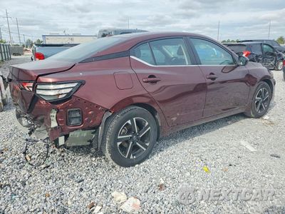Trzecie zdjęcie samochodu z tyłu: 2025 NISSAN SENTRA SV VIN:3N1AB8CV2SY348091 - miniatura