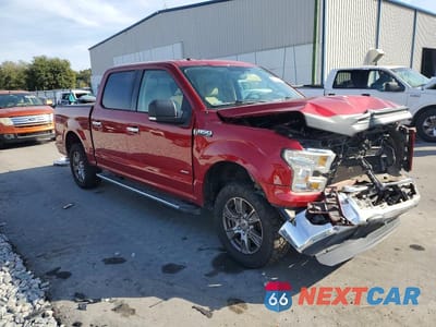 Czwarte zdjęcie samochodu z boku: 2016 FORD F150 SUPERCREW VIN:1FTEW1CP3GKF41593 - miniatura