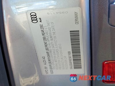 Zdjęcie 13 z 13 samochodu: 2020 AUDI A4 PREMIUM VIN:WAUGMAF46LN011608 - miniatura