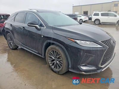 Czwarte zdjęcie samochodu z boku: 2021 LEXUS RX 350 F SPORT VIN:2T2YZMDA5MC294070 - miniatura