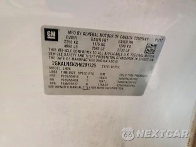 Zdjęcie 13 z 13 samochodu: 2017 GMC TERRAIN SLE VIN:2GKALNEK2H6291725 - miniatura