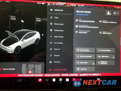 Zdjęcie 9 z 14 samochodu: 2022 TESLA MODEL Y VIN:7SAYGDEE4NF330360 - miniatura