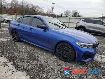 Czwarte zdjęcie samochodu z boku: 2021 BMW M340I VIN:3MW5U7J07M8B62914 - miniatura