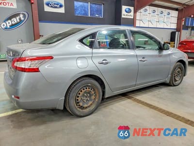 Trzecie zdjęcie samochodu z tyłu: 2013 NISSAN SENTRA S VIN:3N1AB7AP9DL745053 - miniatura