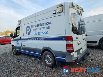 Trzecie zdjęcie samochodu z tyłu: 2012 MERCEDES-BENZ SPRINTER 2500 VIN:WD3PE7CD7C5650291 - miniatura