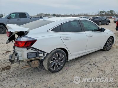 Trzecie zdjęcie samochodu z tyłu: 2021 HONDA INSIGHT TOURING VIN:19XZE4F99ME005085 - miniatura
