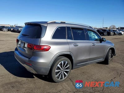 Trzecie zdjęcie samochodu z tyłu: 2022 MERCEDES-BENZ GLB 250 VIN:W1N4M4GB3NW193827 - miniatura