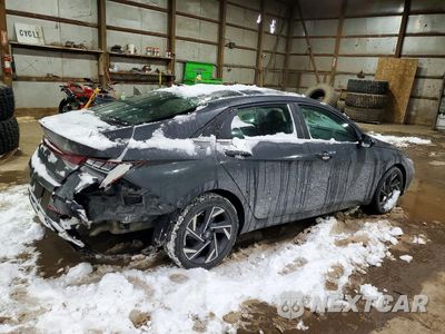 Trzecie zdjęcie samochodu z tyłu: 2024 HYUNDAI ELANTRA SEL VIN:KMHLS4DG3RU816093 - miniatura