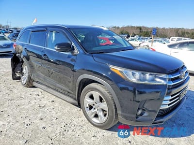 Czwarte zdjęcie samochodu z boku: 2018 TOYOTA HIGHLANDER LIMITED VIN:5TDDZRFH5JS901162 - miniatura