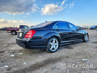 Trzecie zdjęcie samochodu z tyłu: 2010 MERCEDES-BENZ S 550 4MATIC VIN:WDDNG8GB6AA328774 - miniatura