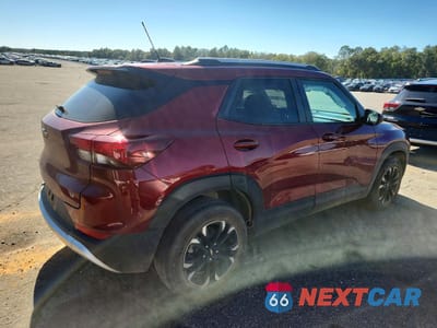 Trzecie zdjęcie samochodu z tyłu: 2023 CHEVROLET TRAILBLAZER LT VIN:KL79MPS27PB042048 - miniatura