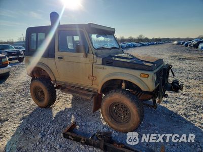Czwarte zdjęcie samochodu z boku: 1988 SUZUKI SAMURAI VIN:JS4JC51C9J4253178 - miniatura