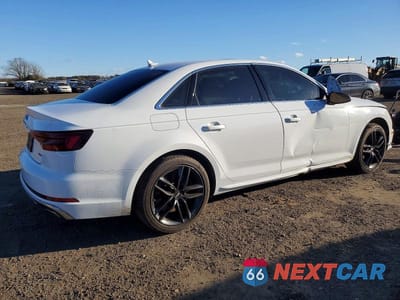 Trzecie zdjęcie samochodu z tyłu: 2019 AUDI A4 PREMIUM VIN:WAUDNAF46KN018105 - miniatura