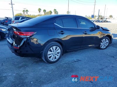 Trzecie zdjęcie samochodu z tyłu: 2025 NISSAN SENTRA S VIN:3N1AB8BV7SY384750 - miniatura