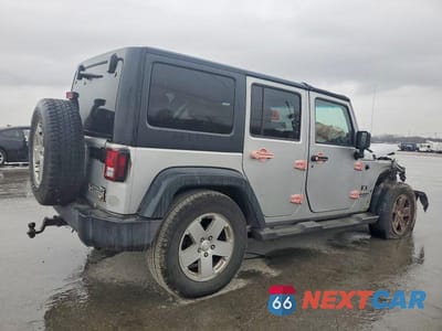 Trzecie zdjęcie samochodu z tyłu: 2007 JEEP WRANGLER X VIN:1J4GB39197L105130 - miniatura