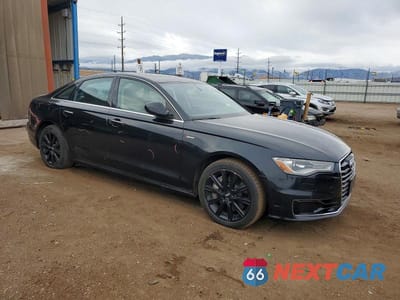 Czwarte zdjęcie samochodu z boku: 2016 AUDI A6 PREMIUM PLUS VIN:WAUFGAFC1GN003352 - miniatura