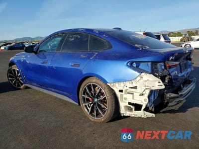 Drugie zdjęcie samochodu z przodu: 2023 BMW I4 EDRIVE 40 VIN:WBY73AW03PFR09519 - miniatura