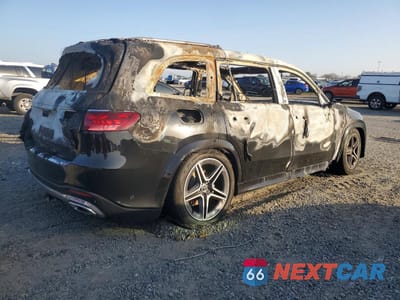 Trzecie zdjęcie samochodu z tyłu: 2024 MERCEDES-BENZ GLS 450 4MATIC VIN:4JGFF5KE1RB227032 - miniatura