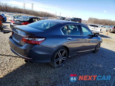 Trzecie zdjęcie samochodu z tyłu: 2017 HONDA ACCORD SPORT VIN:1HGCR2F58HA077479 - miniatura