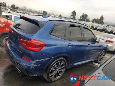 Trzecie zdjęcie samochodu z tyłu: 2019 BMW X3 XDRIVEM40I VIN:5UXTS3C57K0Z08690 - miniatura