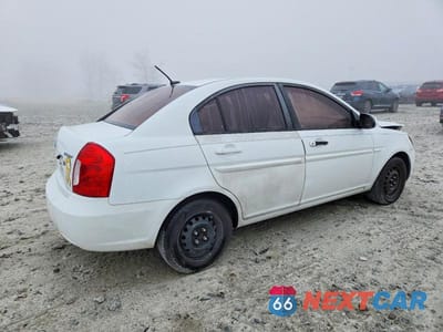 Trzecie zdjęcie samochodu z tyłu: 2009 HYUNDAI ACCENT GLS VIN:KMHCN46C49U328479 - miniatura