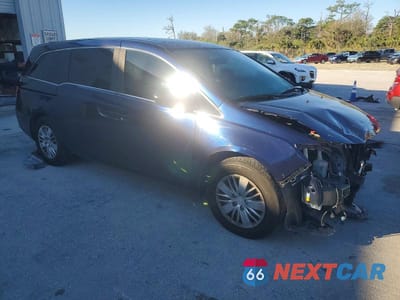 Czwarte zdjęcie samochodu z boku: 2017 HONDA ODYSSEY LX VIN:5FNRL5H25HB017505 - miniatura