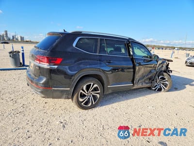 Trzecie zdjęcie samochodu z tyłu: 2021 VOLKSWAGEN ATLAS SEL PREMIUM VIN:1V2TR2CA7MC521738 - miniatura