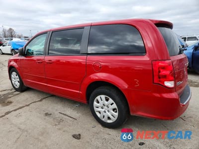 Drugie zdjęcie samochodu z przodu: 2015 DODGE GRAND CARAVAN SE VIN:2C4RDGBG7FR568632 - miniatura