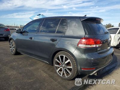 Drugie zdjęcie samochodu z przodu: 2014 VOLKSWAGEN GTI VIN:WVWHD7AJ3EW008444 - miniatura