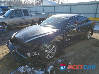 2014 INFINITI Q50 PREMIUM JN1BV7AP1EM681433 - główne zdjęcie licytacji z USA - miniatura