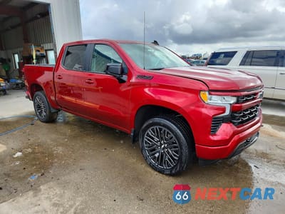 Czwarte zdjęcie samochodu z boku: 2022 CHEVROLET SILVERADO K1500 RST VIN:1GCUDEED8NZ512087 - miniatura