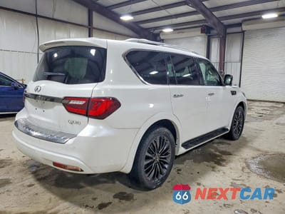 Trzecie zdjęcie samochodu z tyłu: 2021 INFINITI QX80 LUXE VIN:JN8AZ2AF2M9715442 - miniatura